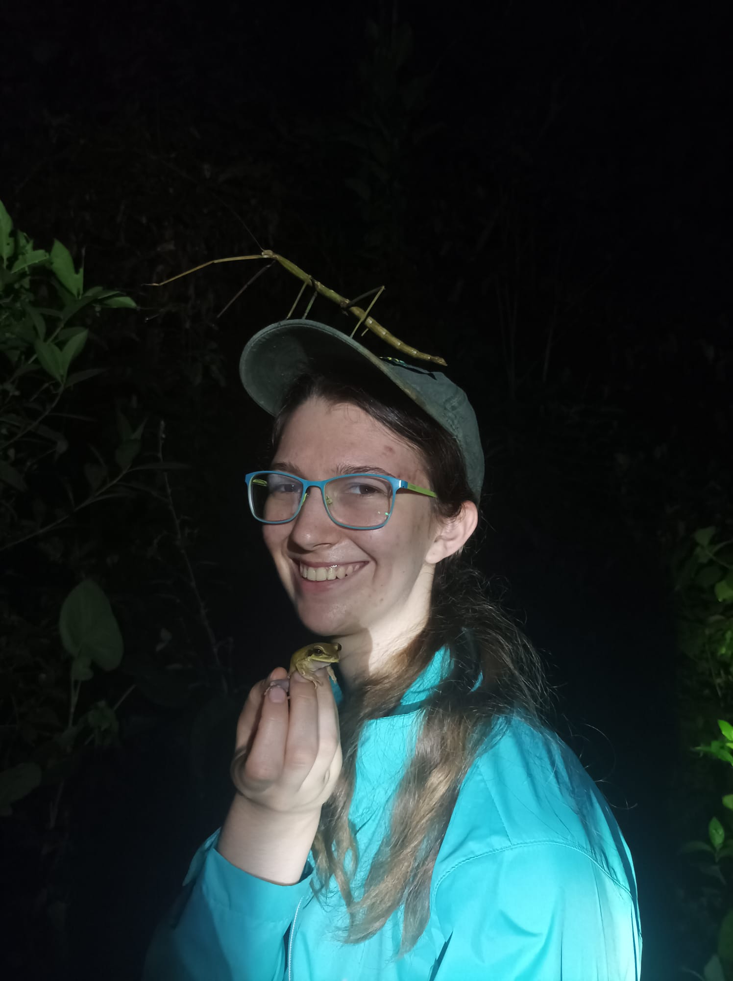 Nika Povelikin, Ecuador fieldwork, May 2023