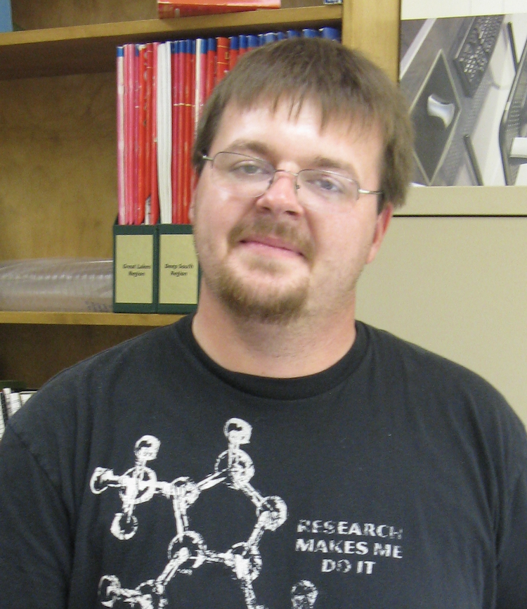 PHOTO: Brian Caudle — headshot or field photo, Graduate Student