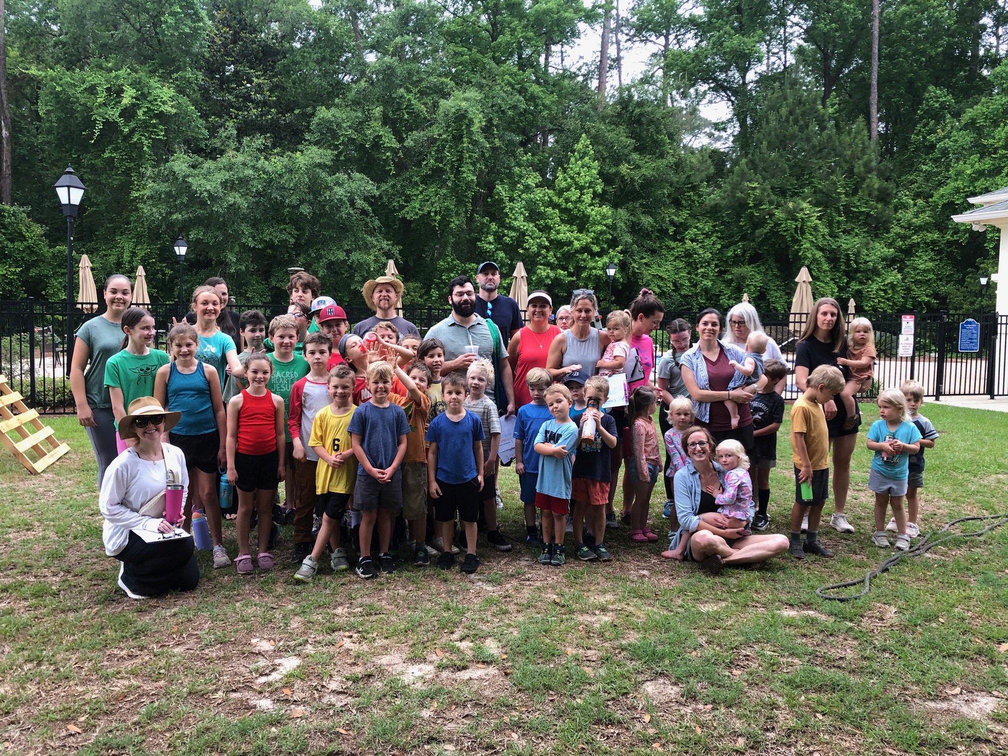 Homeschool Field Day 2026: Group photo