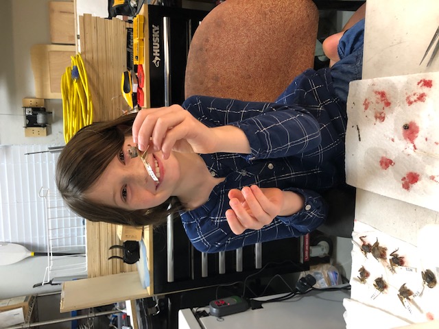 Outreach: Proud of a specimen find