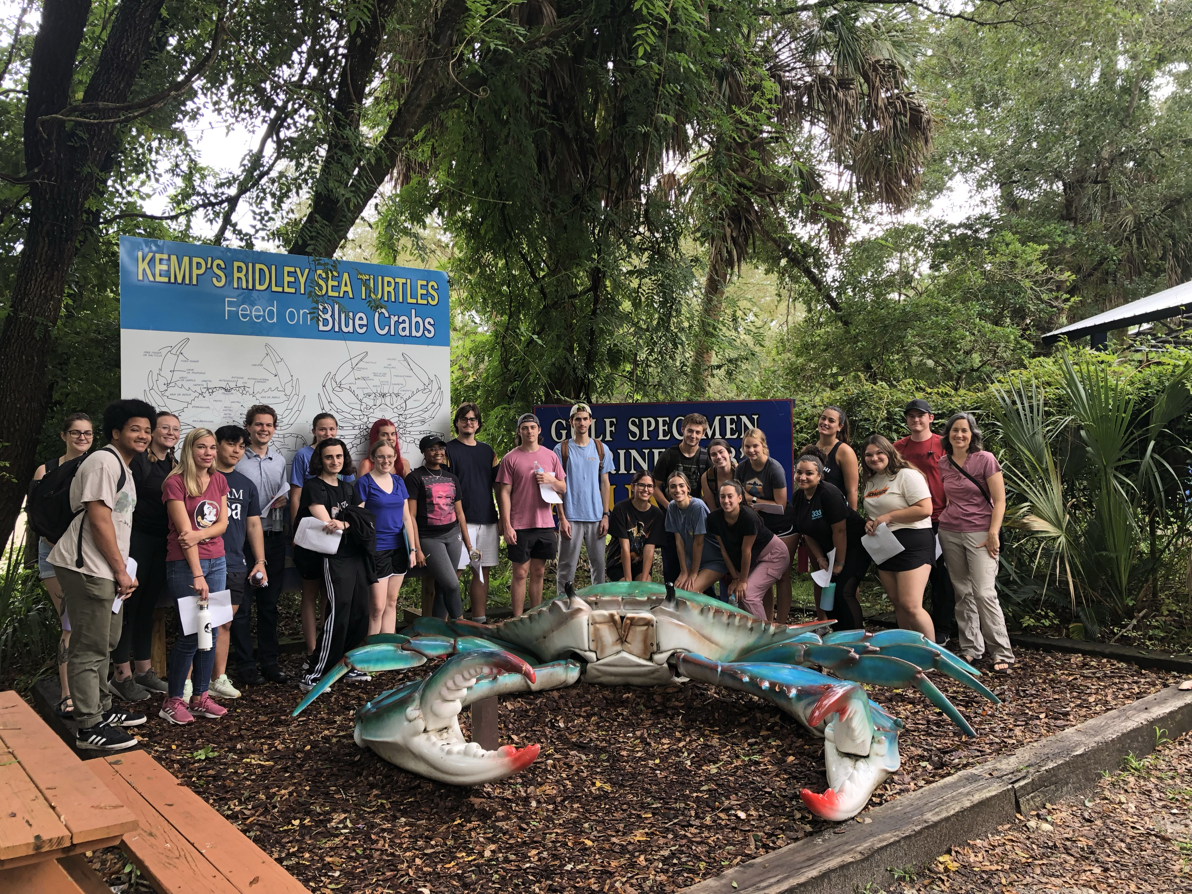 Experimental Biology, Fall 2022 — Gulf Specimen Marine Lab