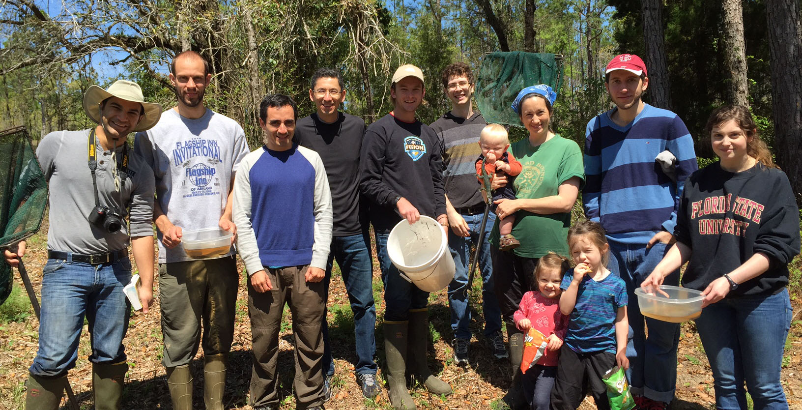 Lemmon Lab field trip group photo
