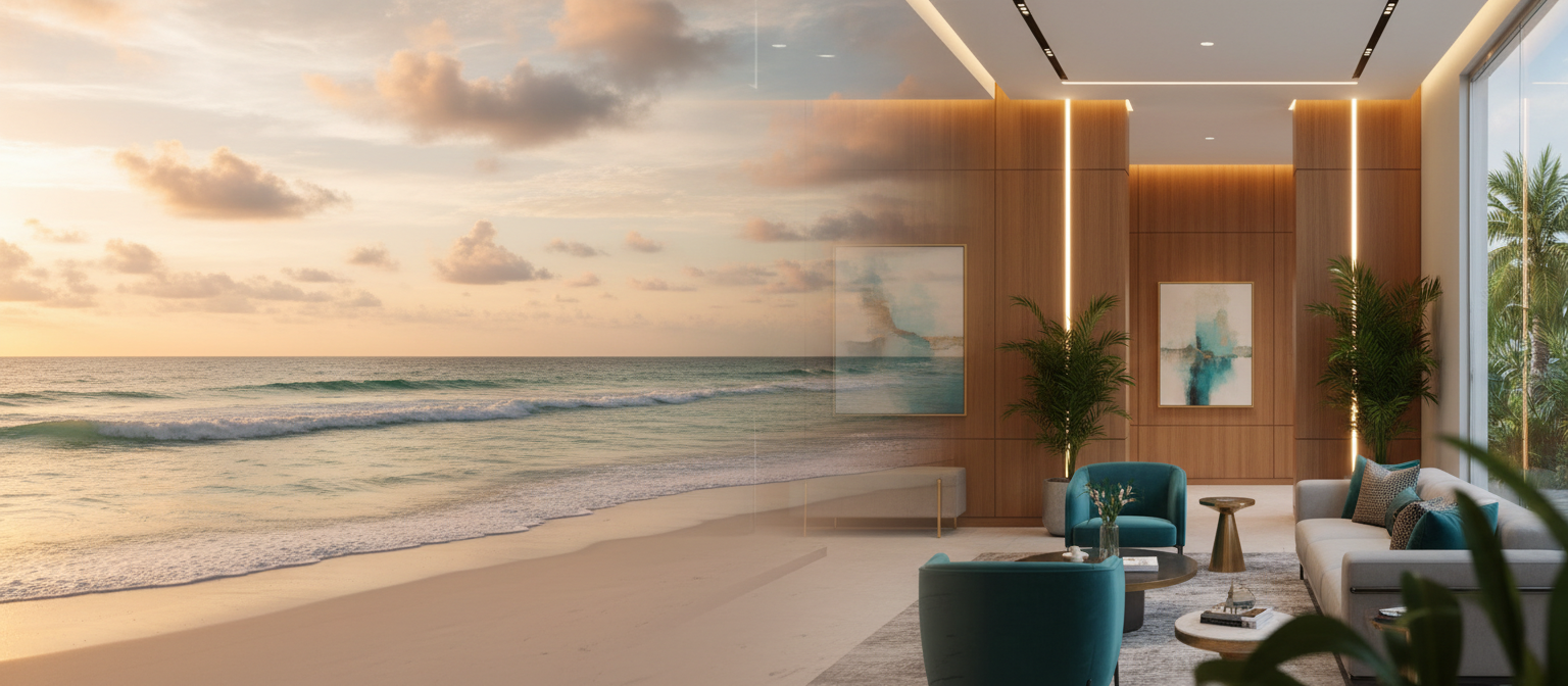 Emerald Coast coastline and medical care