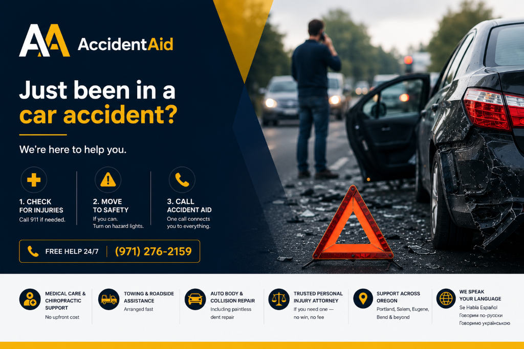 What to Do After a Car Accident in Oregon