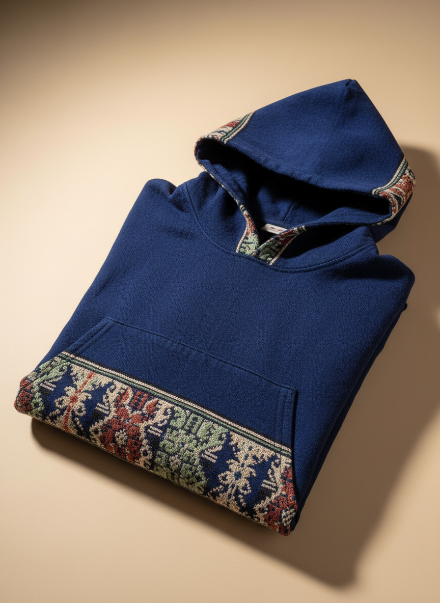 Hoodie Maya Índigo