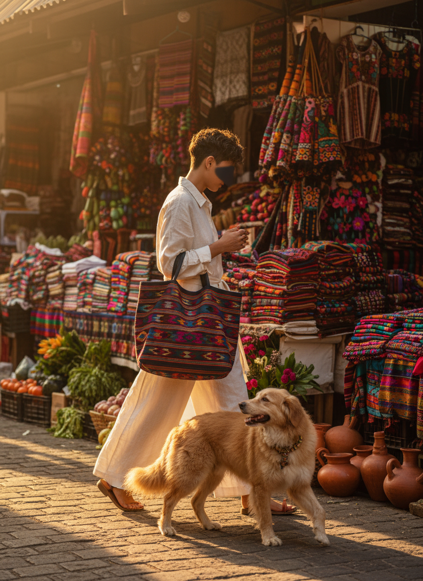 Bolsa Artesanal Atitlán lifestyle