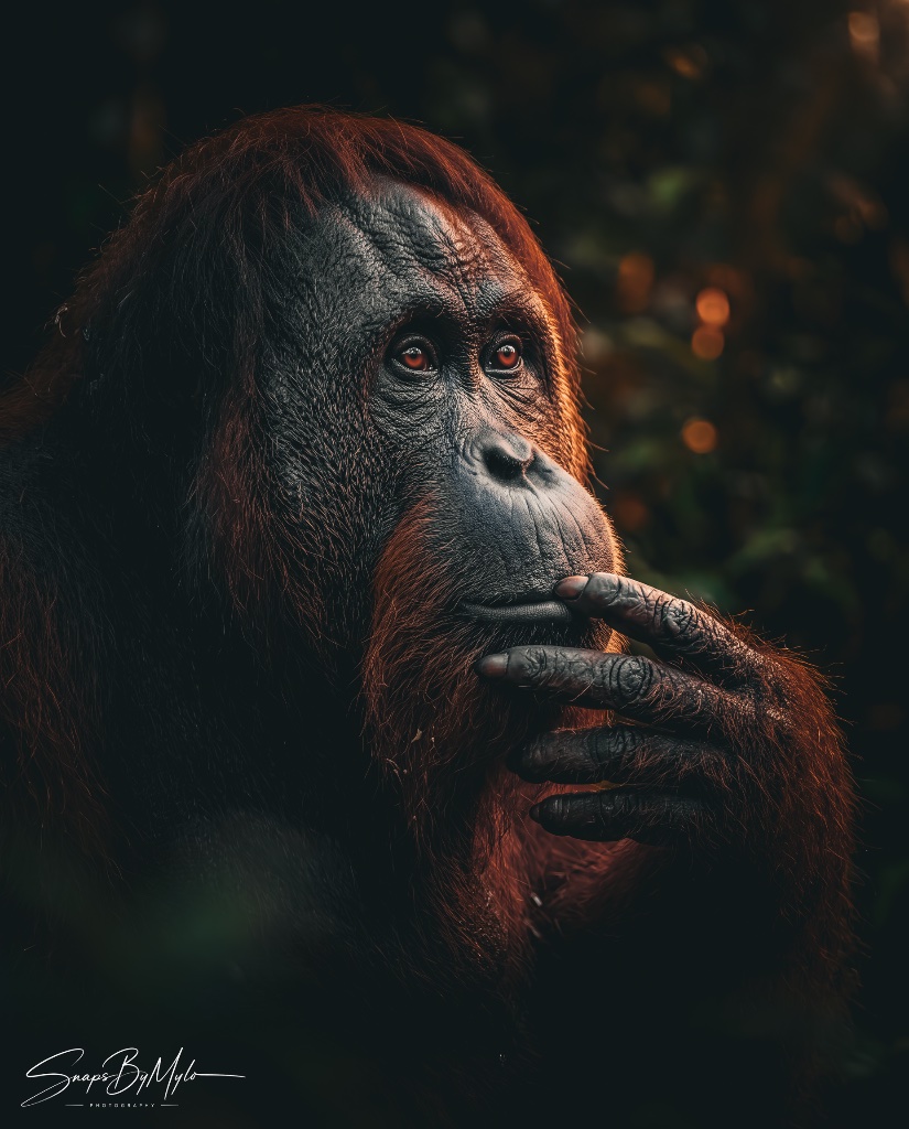 Orangutan — Contemplation