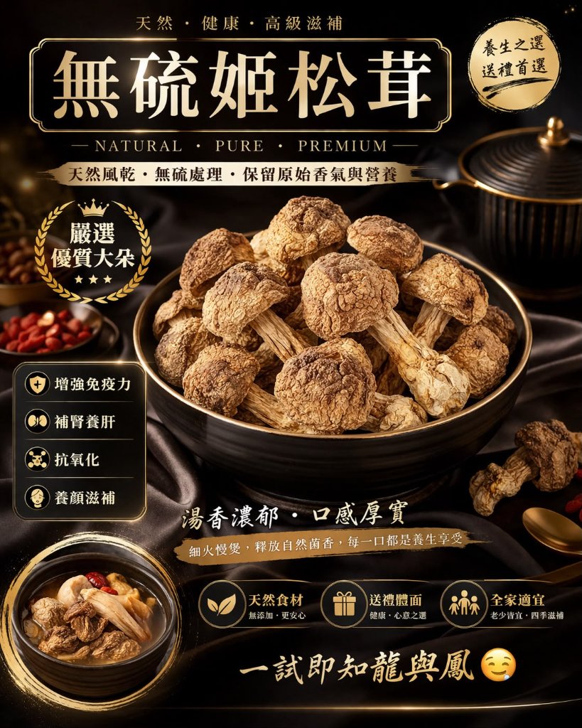 特級姬松茸 (一磅)