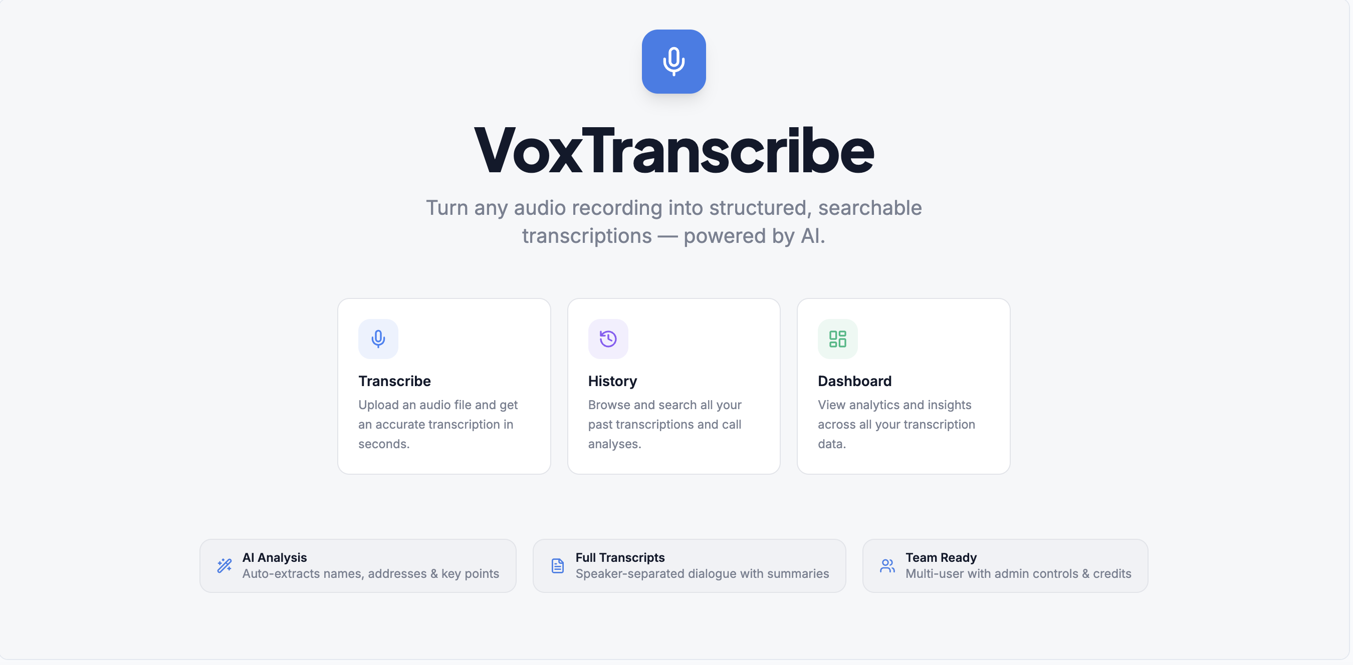  Audio Transcriber  template preview