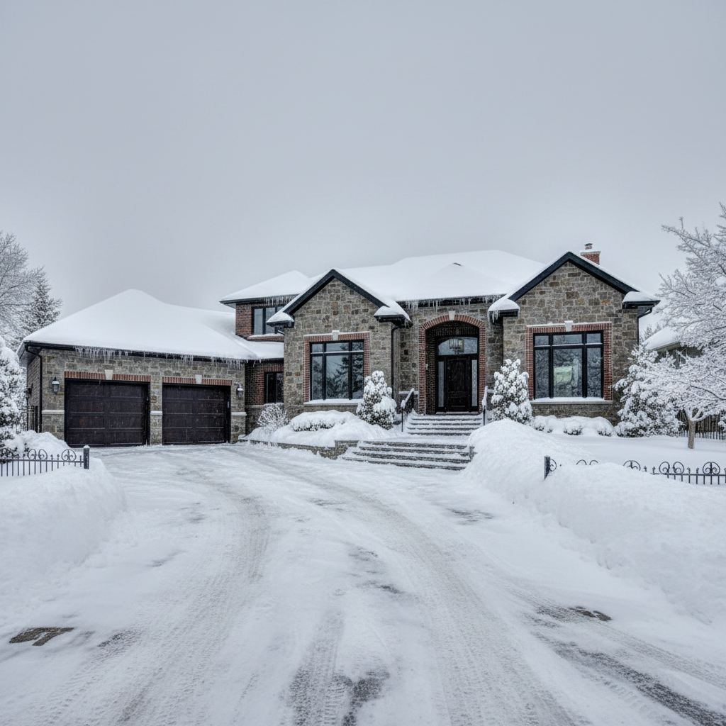 Winter Snow Removal before