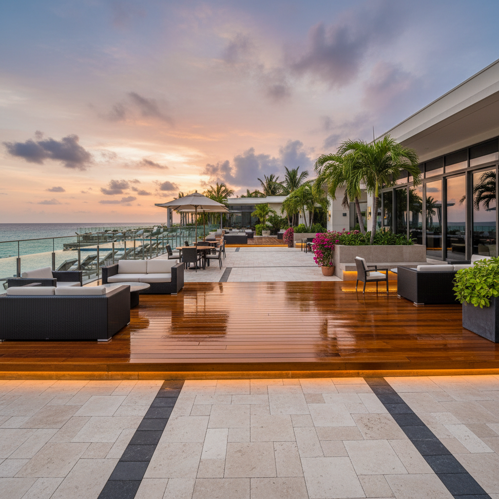 Wood & Paver Restoration after