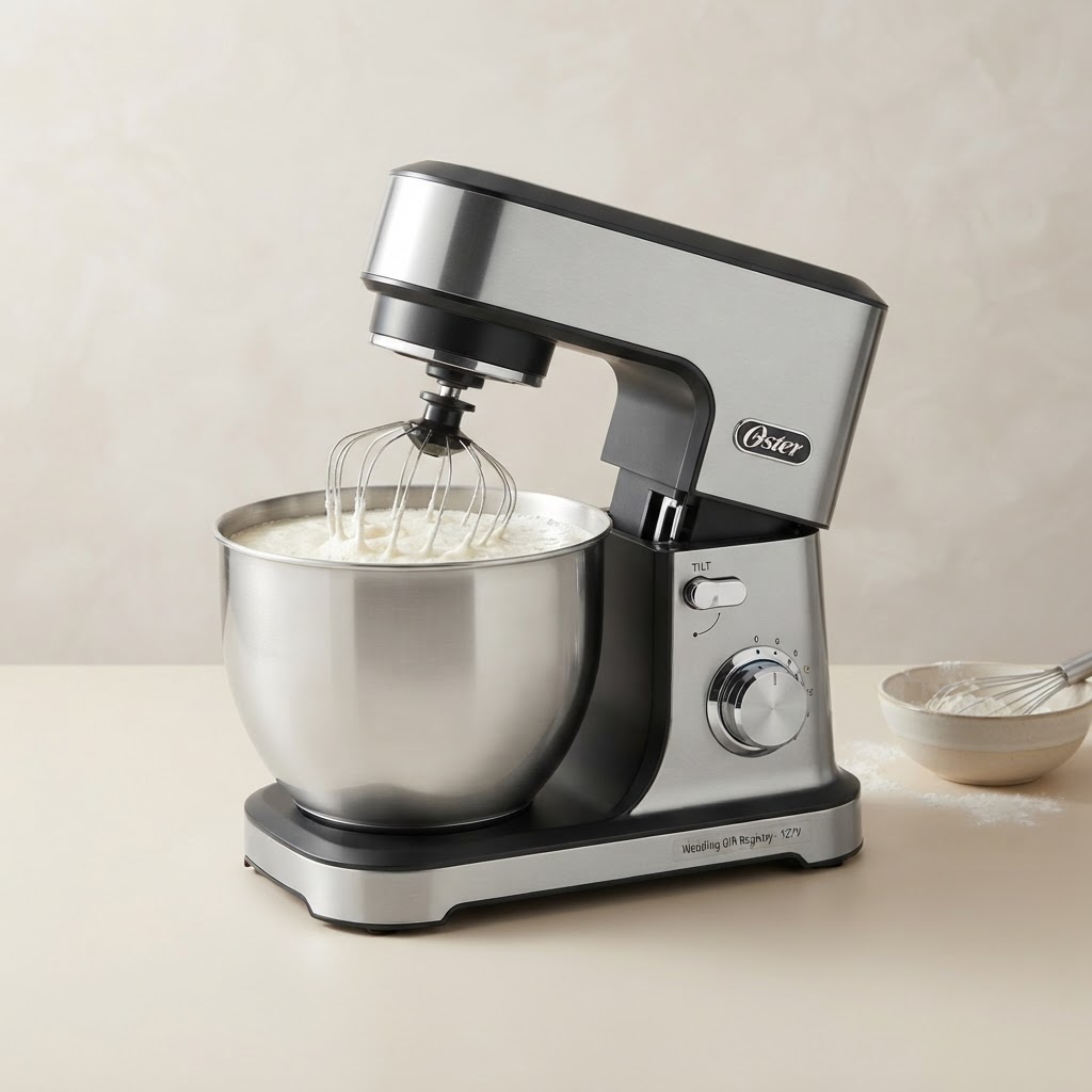 Batedeira Planetária Oster Bowl Inox III 127V OBAT641