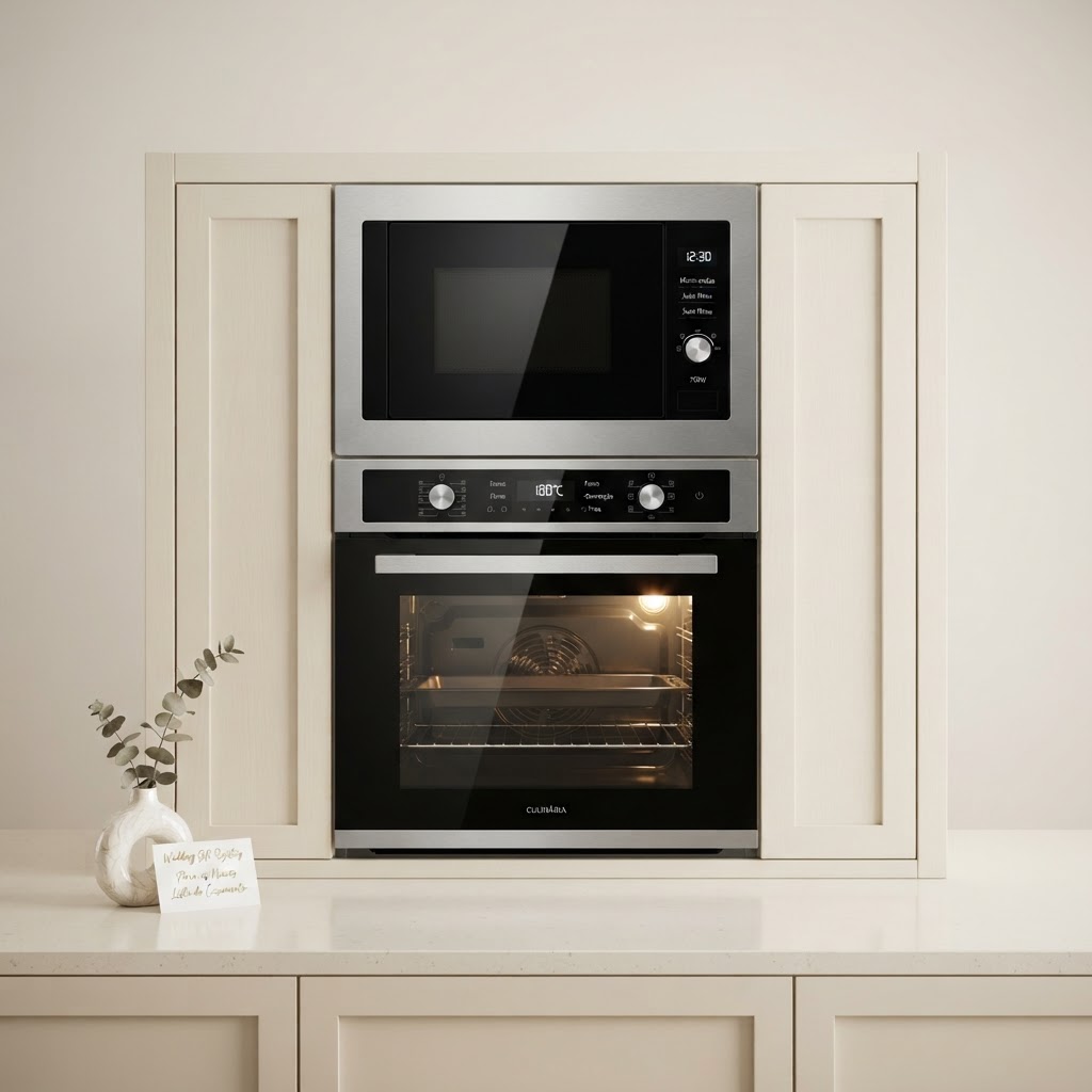 Forno Elétrico Embutir com Micro-ondas