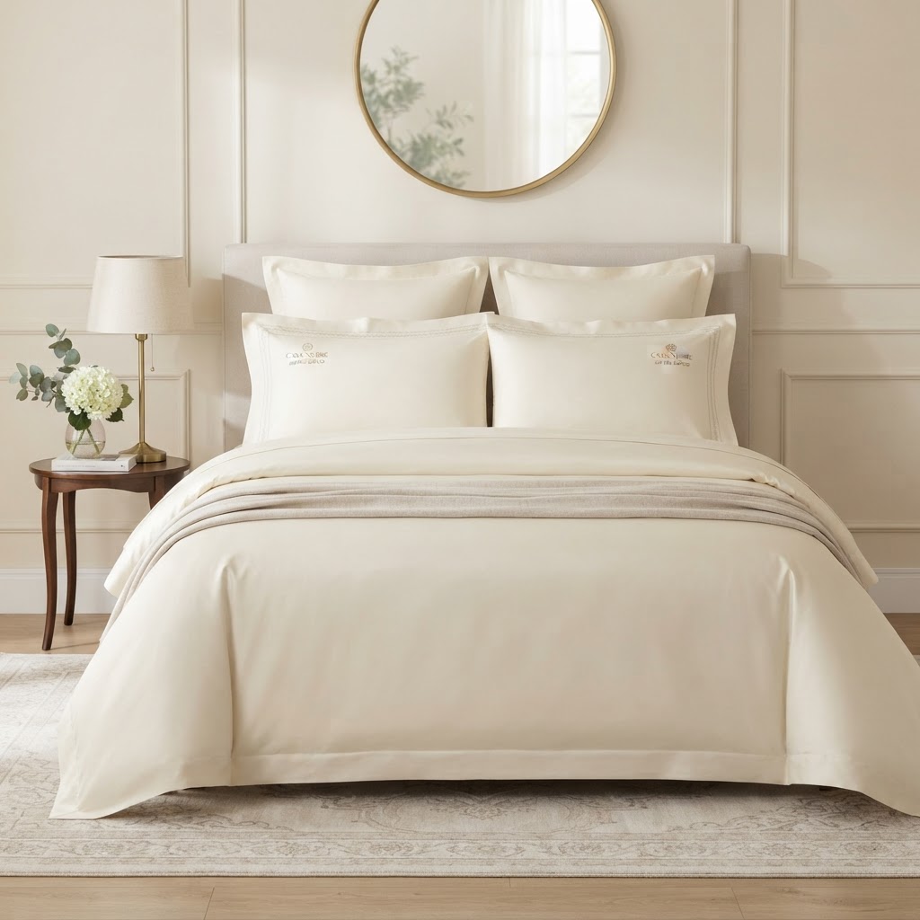 Kit Roupa de Cama King 600 Fios Egípcio