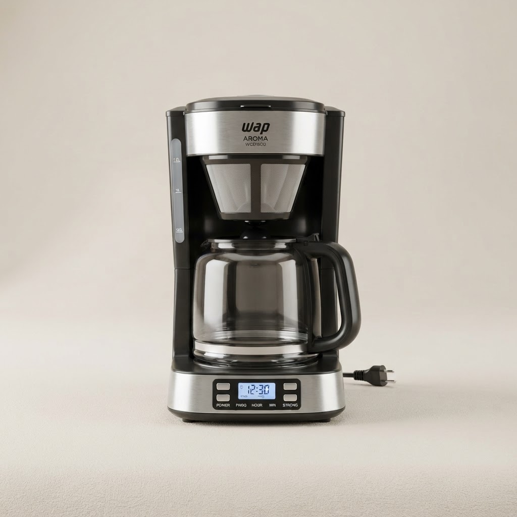 Cafeteira Elétrica Digital WAP AROMA WCD1500 1,5L Programável 900W 127V