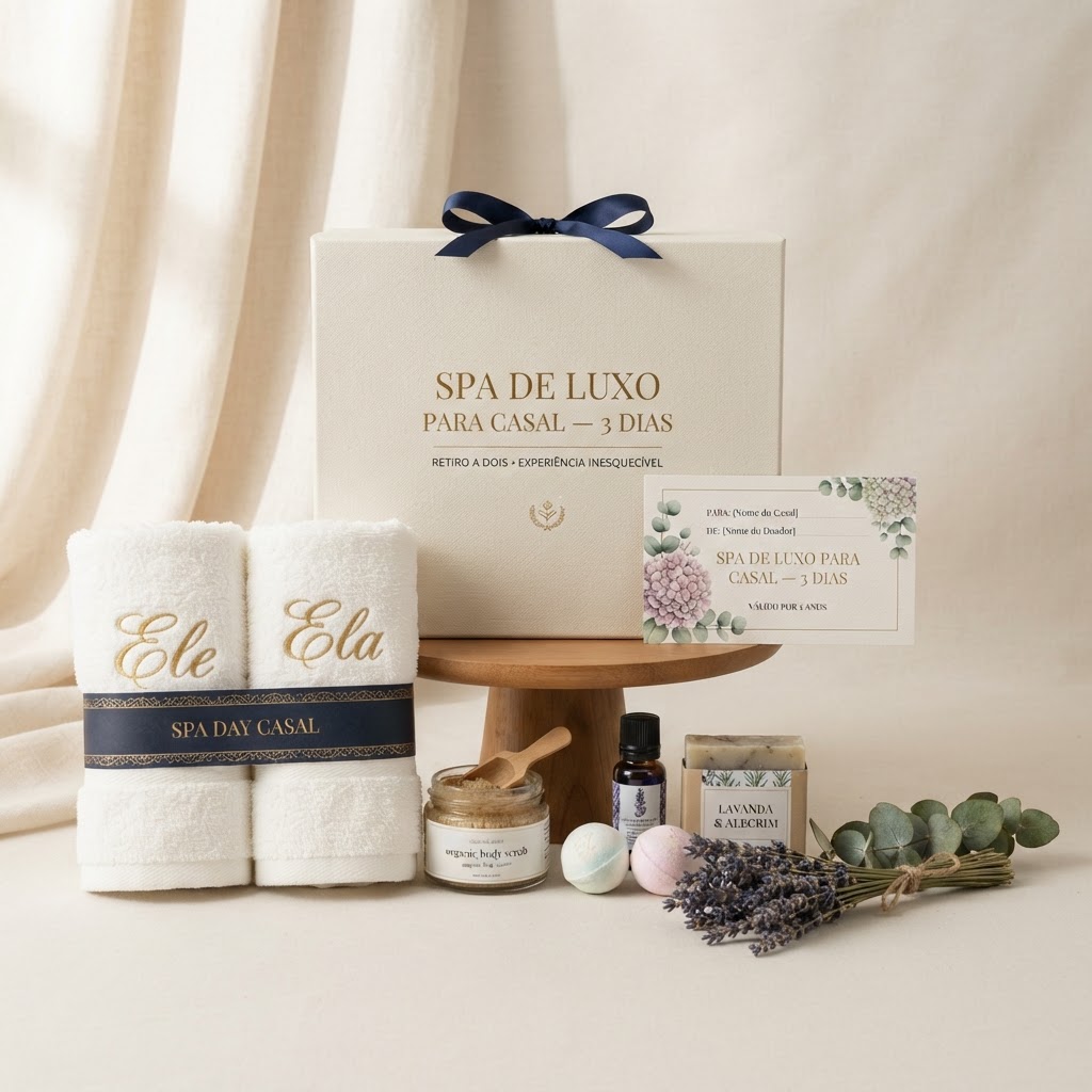 Spa de Luxo para Casal — 3 Dias
