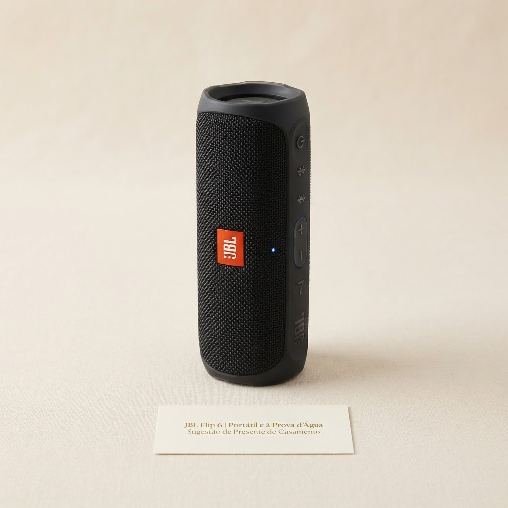 Caixa de Som Bluetooth JBL Flip 6 30W Preta Portátil à Prova D'Agua