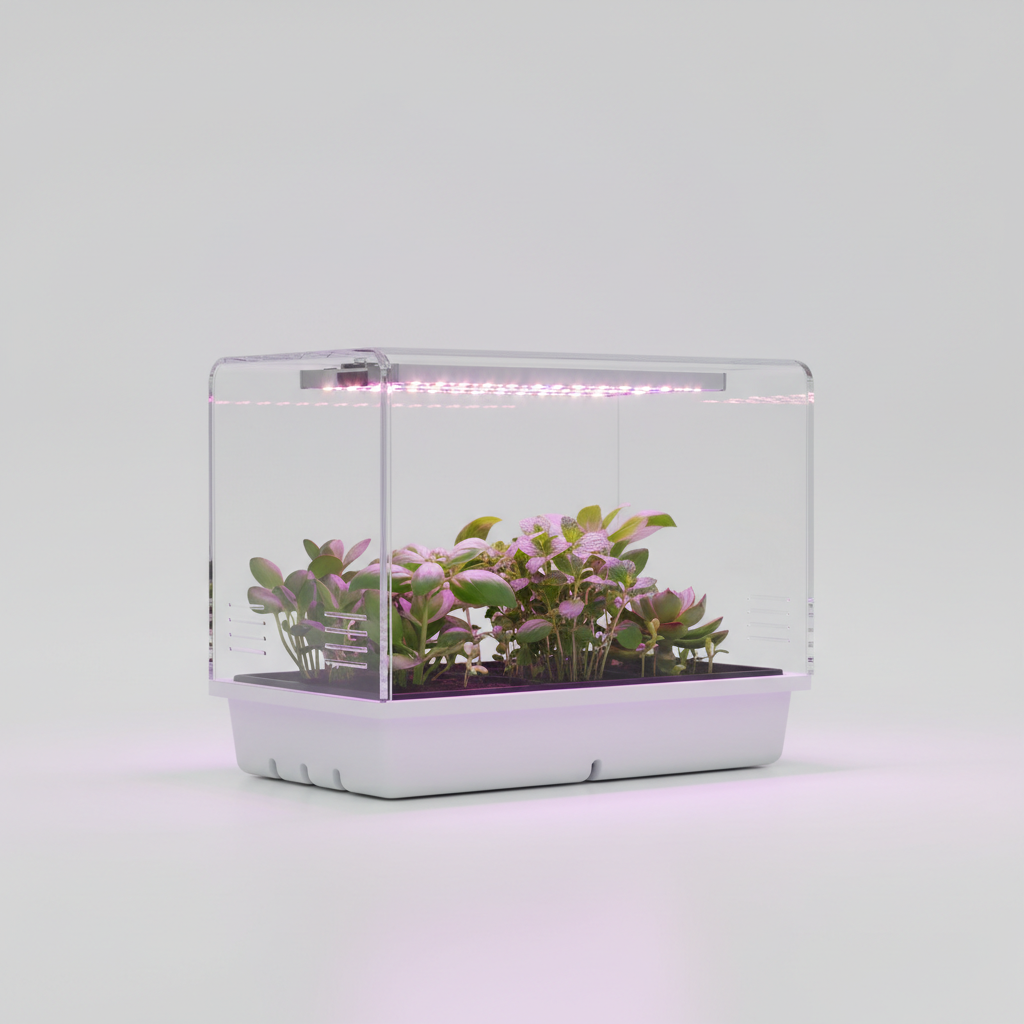 Indoor Mini Greenhouse with Grow Lights