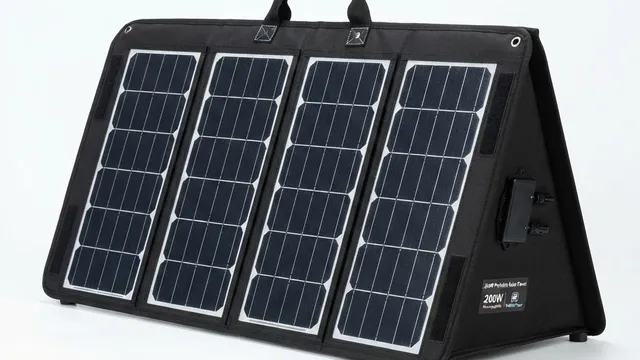 BougeRV 200W Portable Camping Panel — Best Solar Panel for Camping 2026