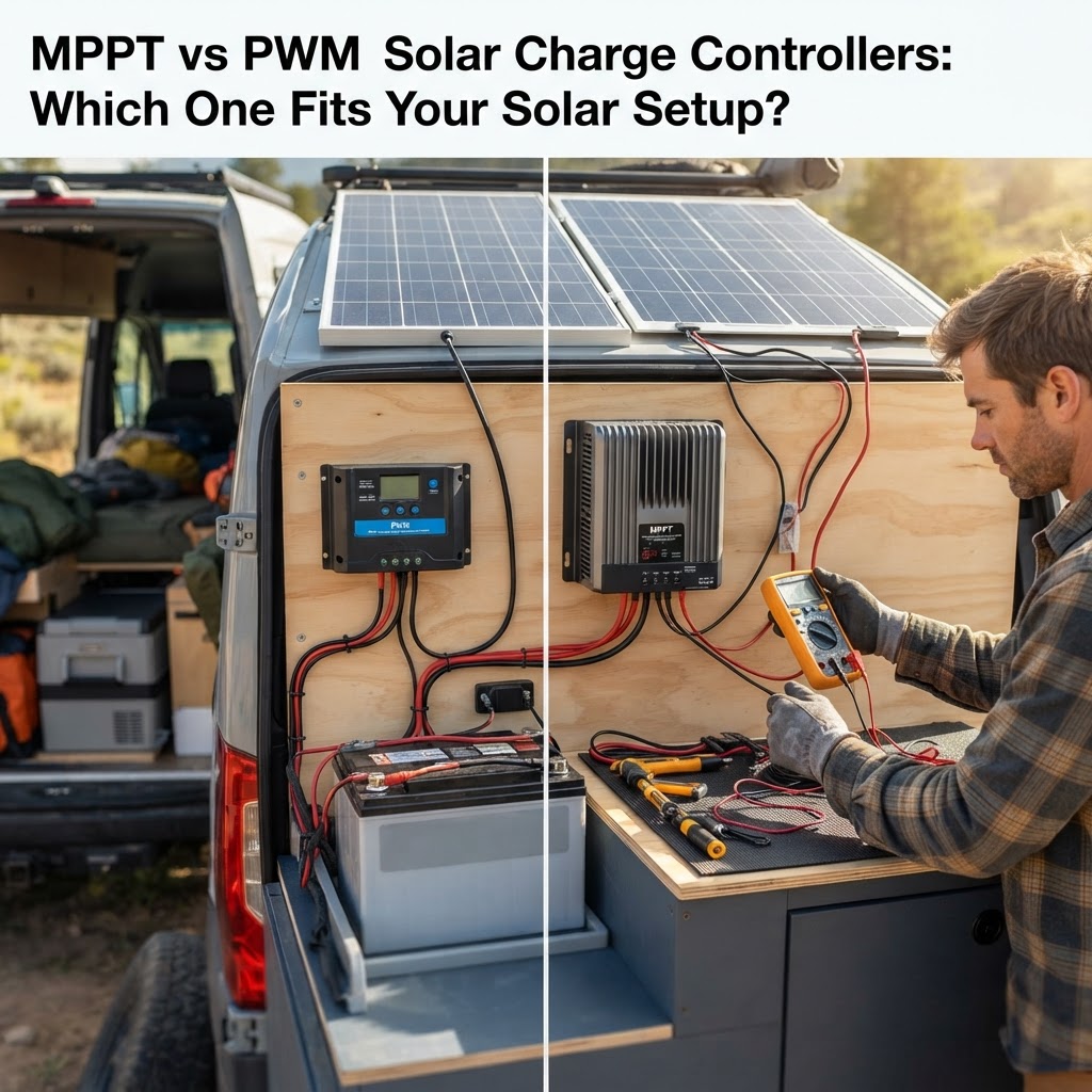 MPPT vs PWM Solar Charge Controllers: Which One Fits Your Solar Setup? solar guide hero image