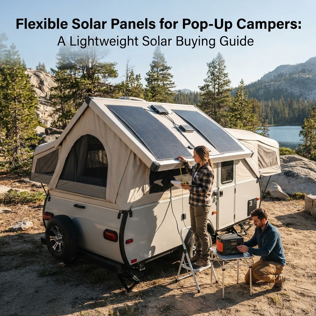 Flexible Solar Panels for Pop-Up Campers: A Lightweight Solar Buying Guide solar guide hero image