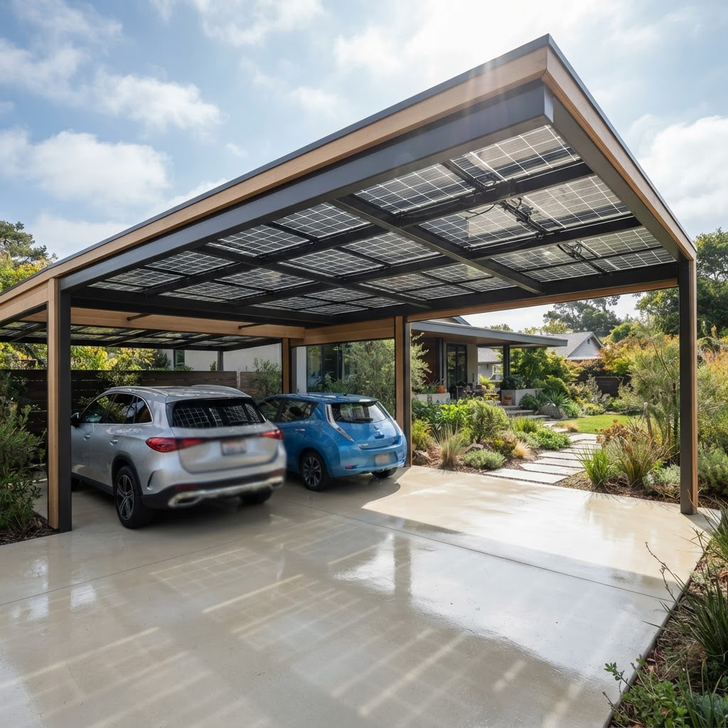 Bifacial Solar Panels for Carports and Pergolas: What Buyers Should Know solar guide hero image