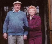 Elmer and June Melchi in later years