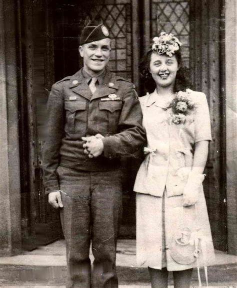 Elmer in uniform before deployment