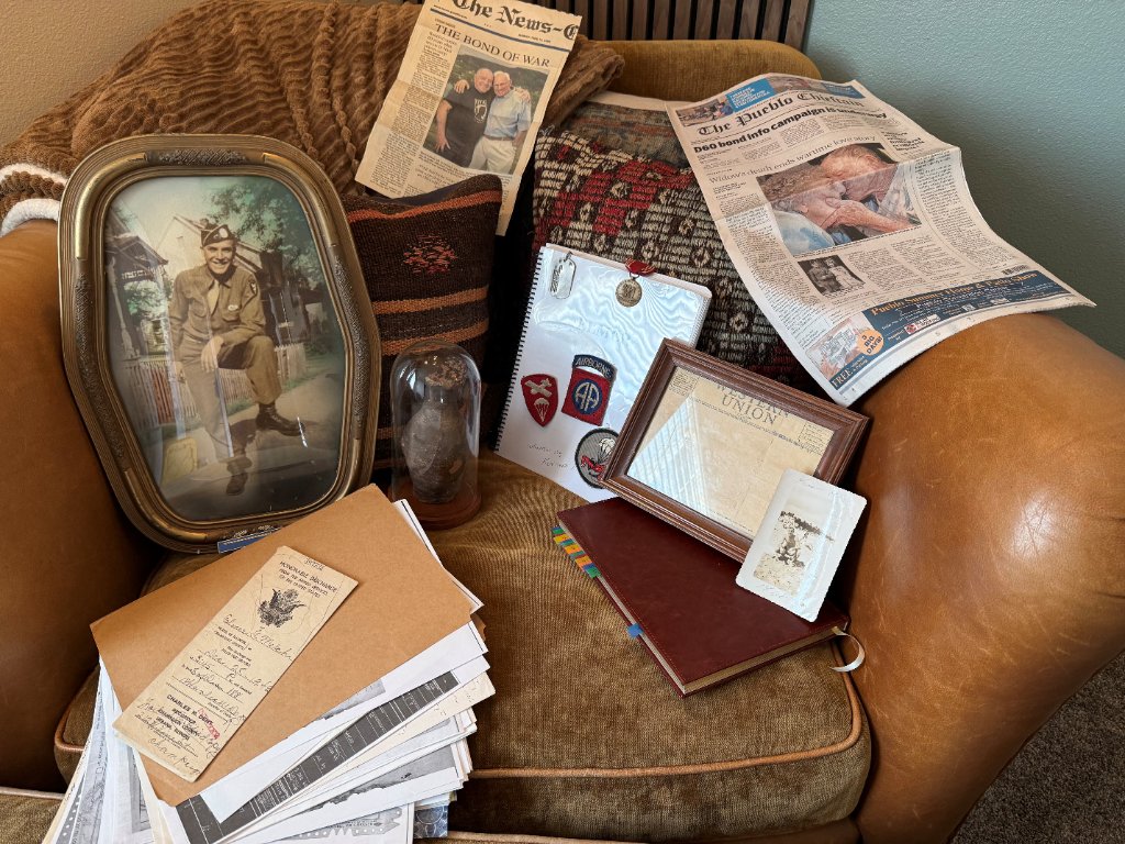 Research archive — documents, photographs, and wartime artifacts