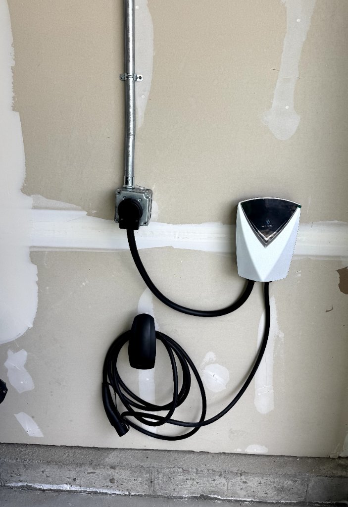 NACS EV charger installed by Horsepower Electrical