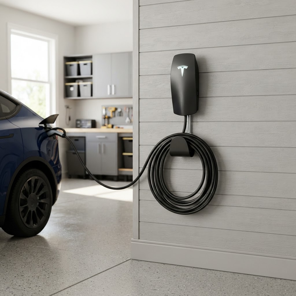 EV charger installation by Horsepower Electrical