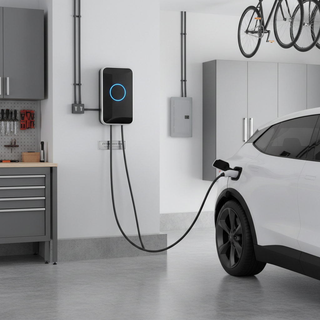 Universal and NACS EV charger installation in Northern Utah