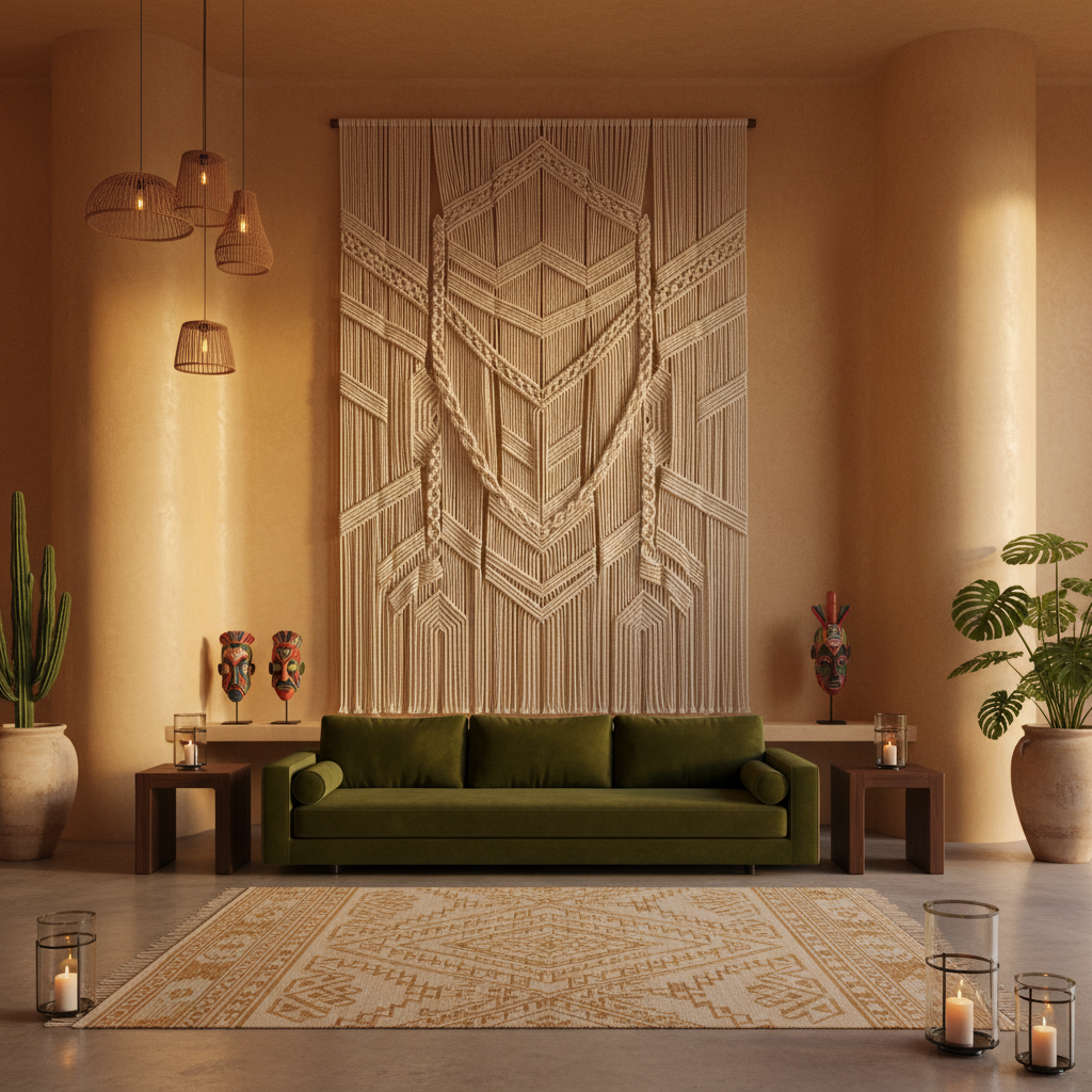 White glove installation of bespoke curated interior