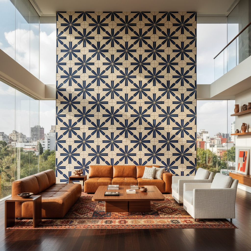 Talavera Feature Wall
