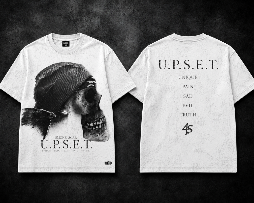 U.P.S.E.T. TEE — WHITE