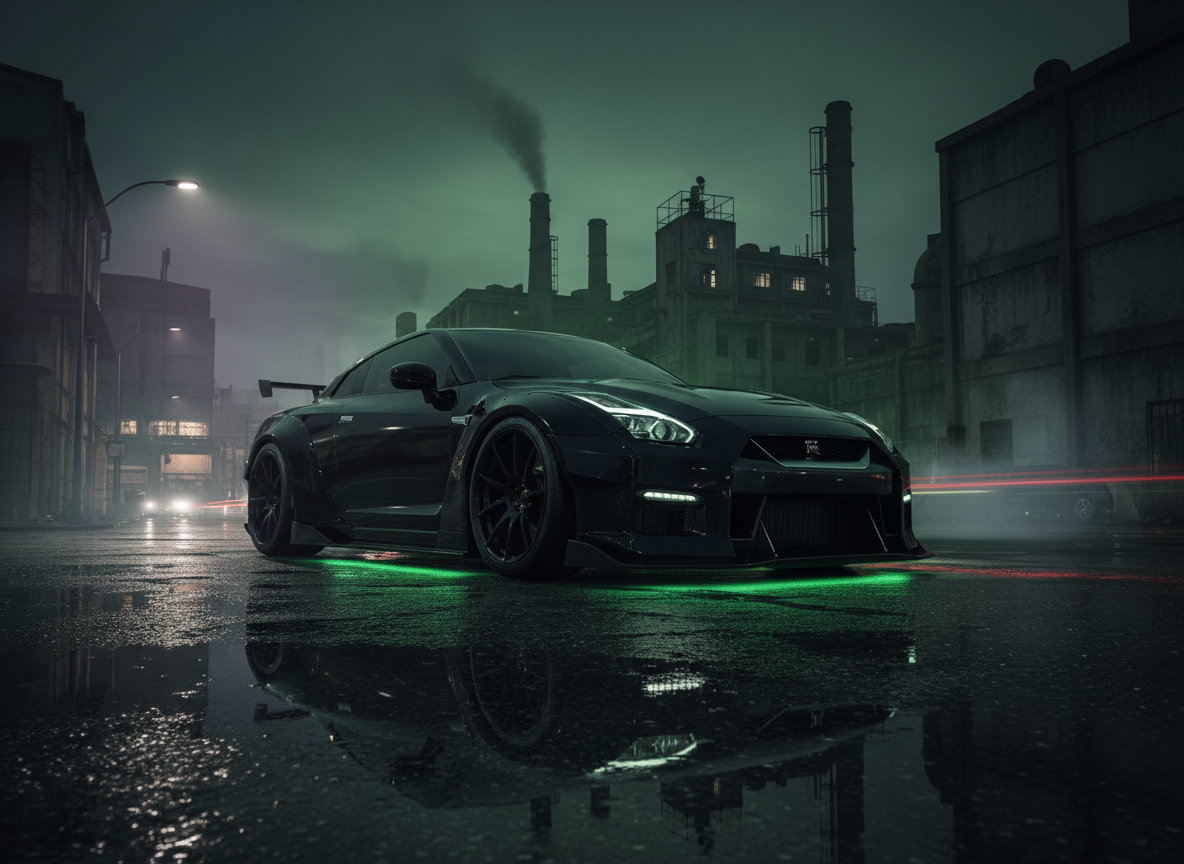 Wide body car