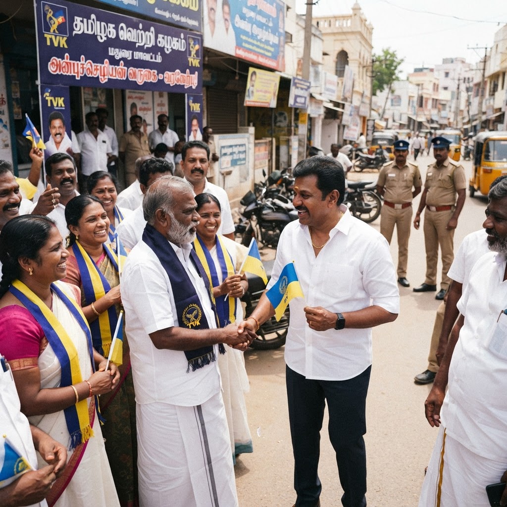 தவெகவில் இணையும் அன்புச்செழியன்: மதுரை அரசியலில் பரபரப்பு