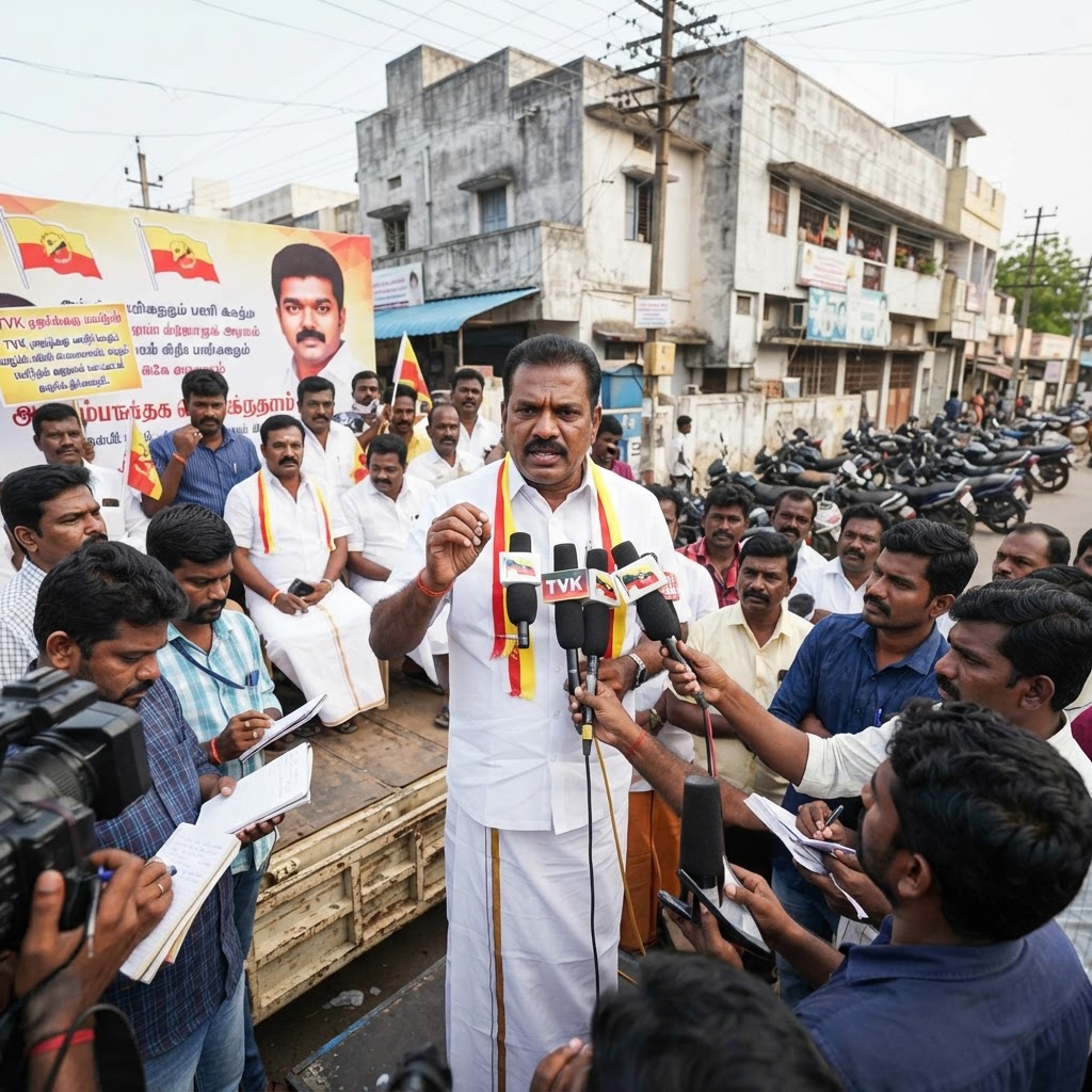 பா.ஜ., நயினார் மீது சட்ட நடவடிக்கை: த.வெ.க., துணை பொதுச்செயலர் உறுதி