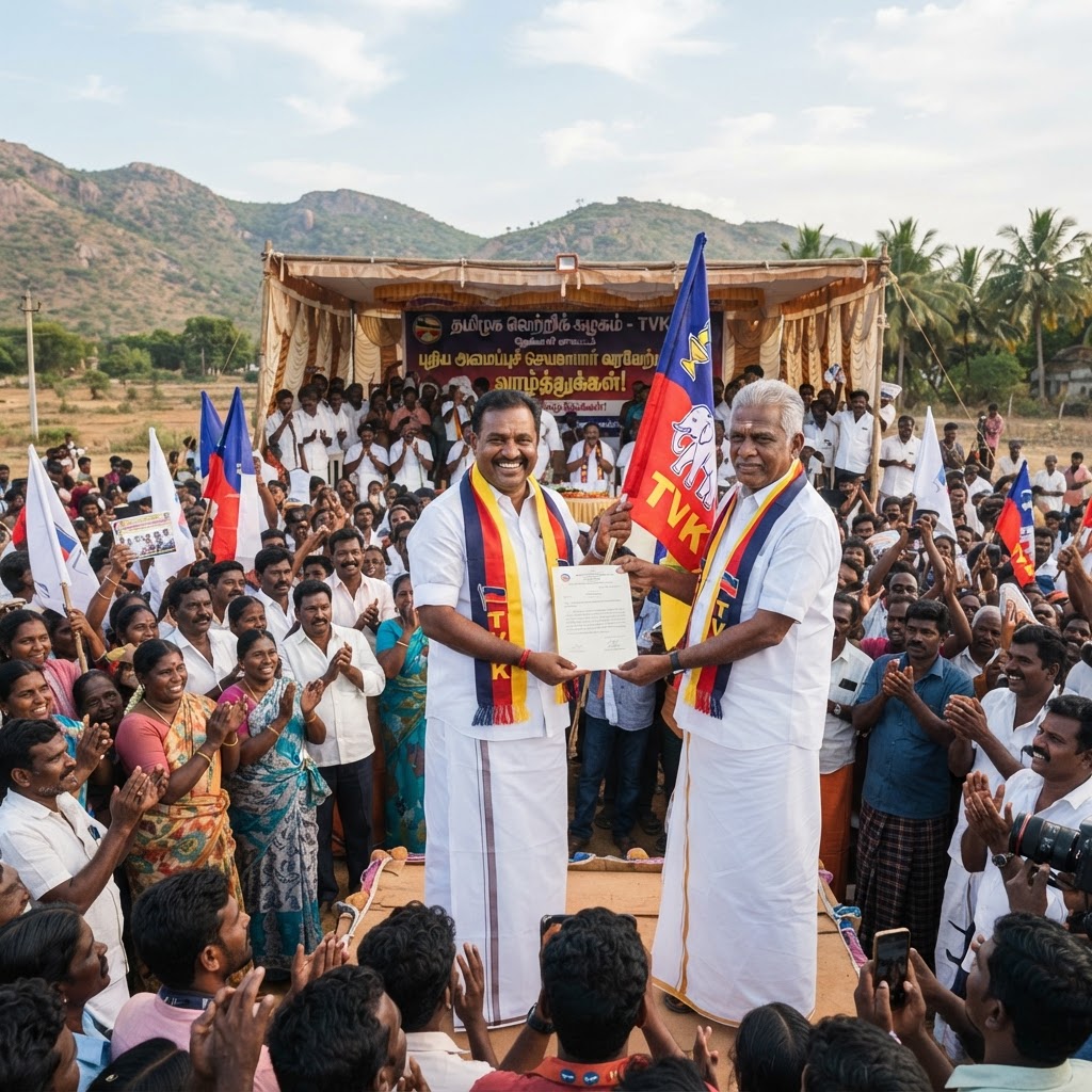 தென்காசி மாவட்ட அமைப்புச் செயலாளர் நியமனம்