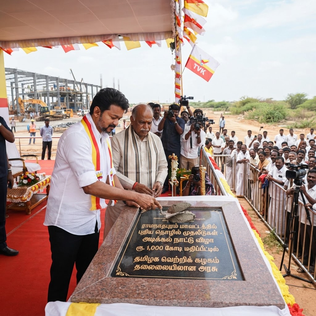 ராமநாதபுரத்தில் முதல் பெரிய தொழில் முதலீடு - த.வெ.க. அரசு நடவடிக்கை