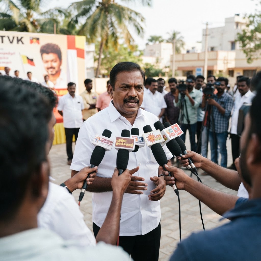 தென்காசியில் கூட்டணி குறித்து குழப்பம் இல்லை: அமைச்சர் சி.டி.ஆர். நிர்மல் குமார் பேட்டி