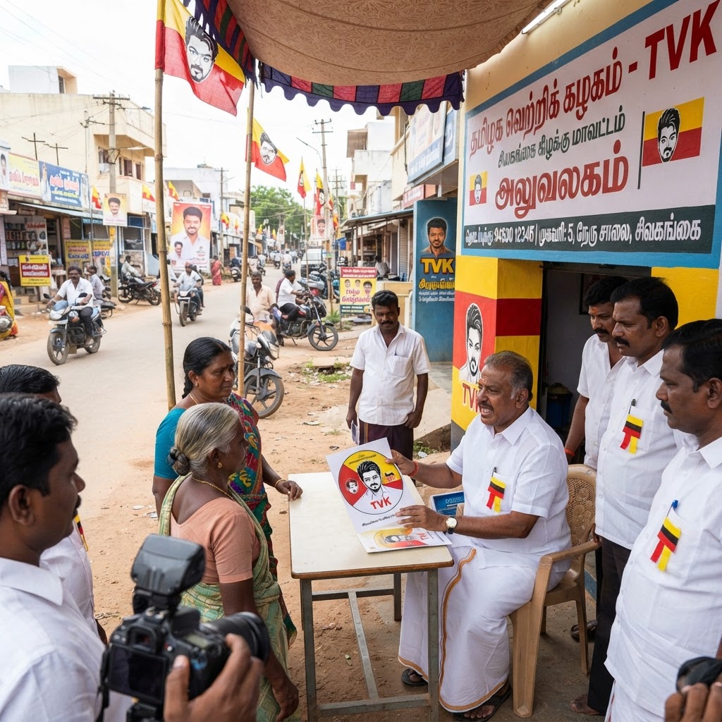 தமிழக வெற்றிக் கழகம் - சிவகங்கை கிழக்கு மாவட்டம்