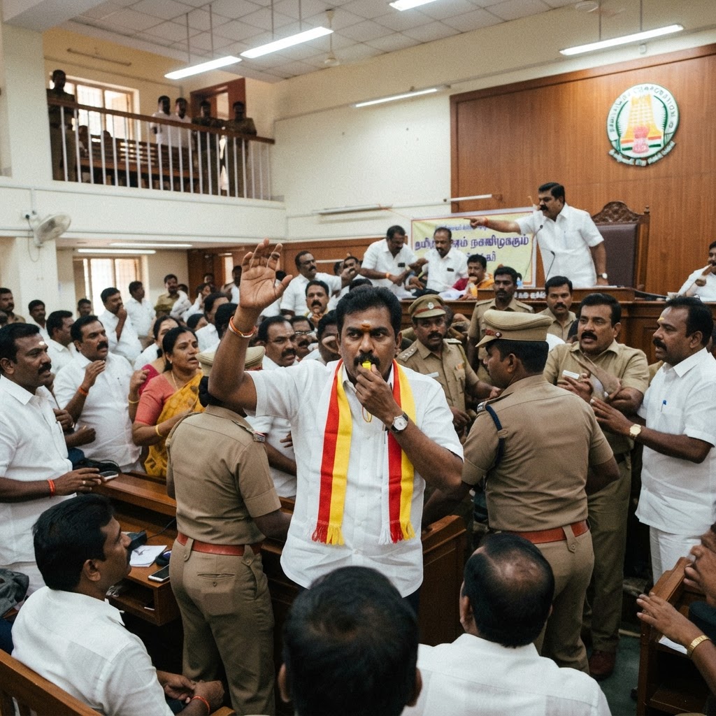 திருநெல்வேலி மாநகராட்சிக் கூட்டத்தில் தவெக கவுன்சிலர் சஸ்பெண்ட்