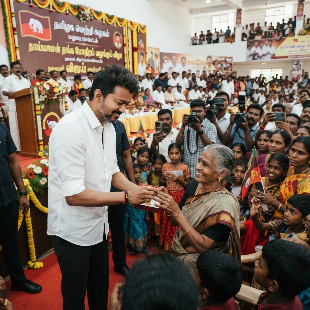 மதுரையில் 'தாய்மாமன் தங்க மோதிரம் திட்டம்' - முதல்வர் விஜய் தொடங்கி வைத்தார்