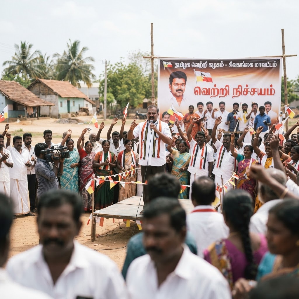 சிவகங்கை மாவட்ட தவெக செயல்பாடுகள் மற்றும் அரசியல் நிகழ்வுகள்