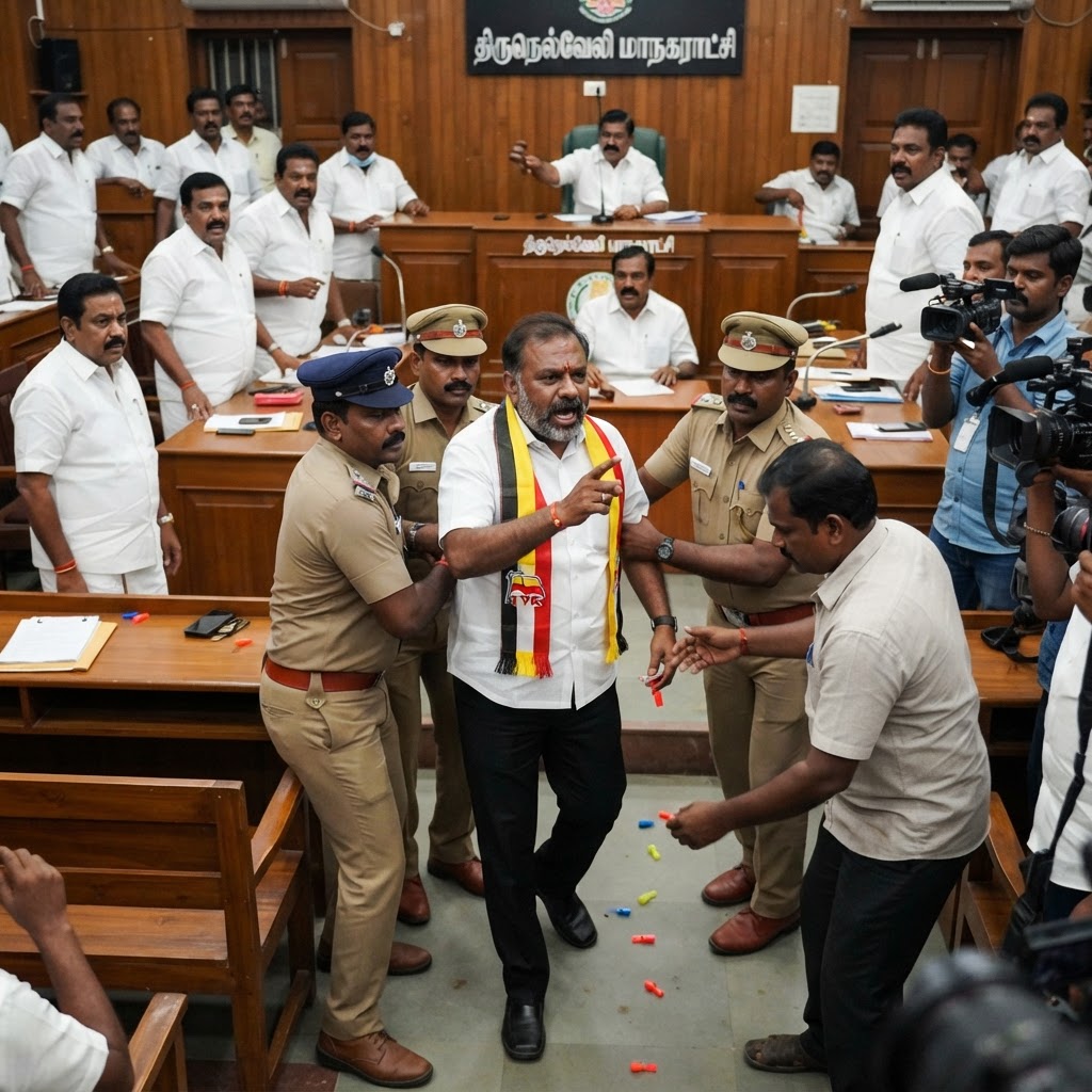திருநெல்வேலி மாநகராட்சியில் தவெக கவுன்சிலர் சஸ்பெண்ட்