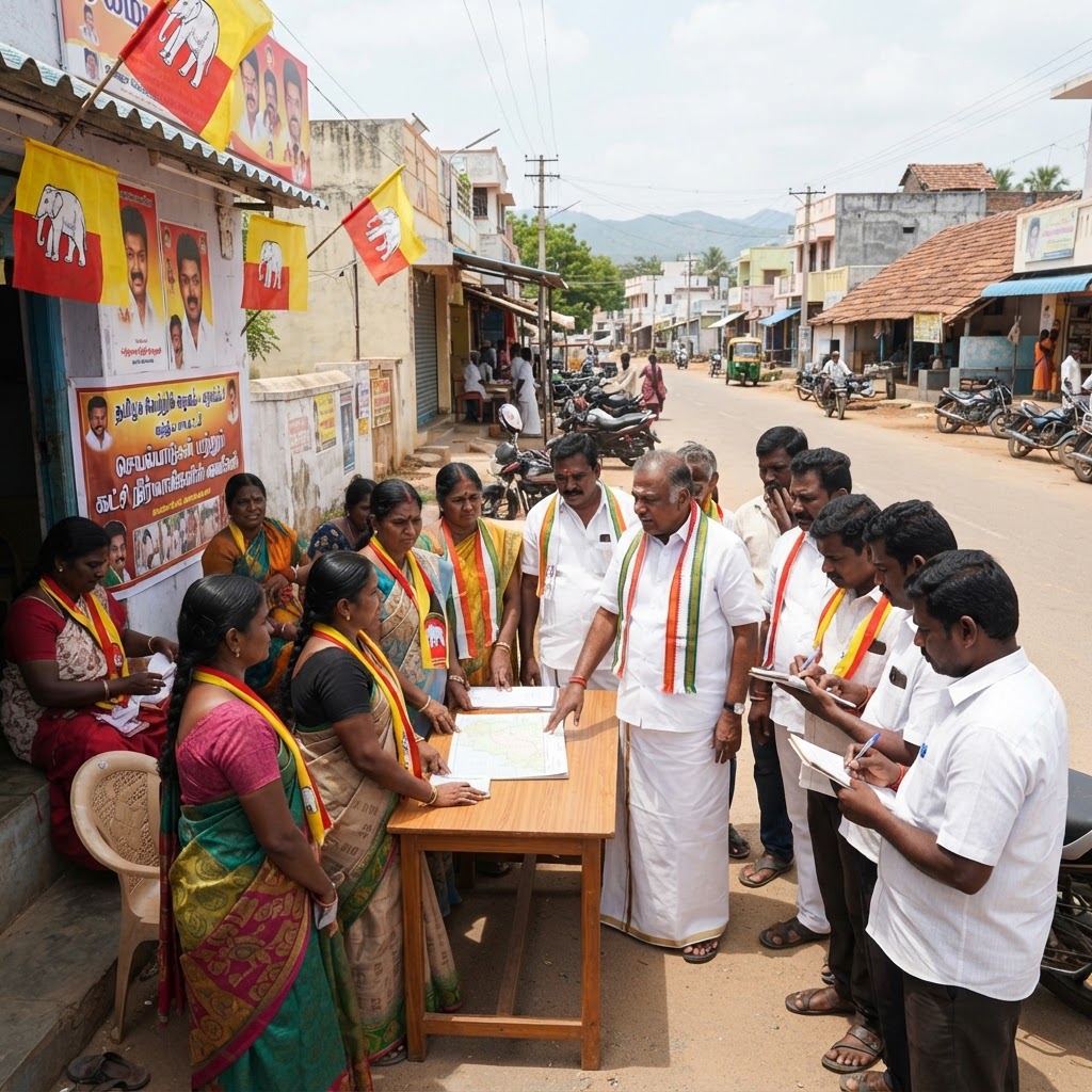 தென்காசி மாவட்ட செய்திகள்: தமிழக வெற்றிக் கழகத்தின் செயல்பாடுகள்