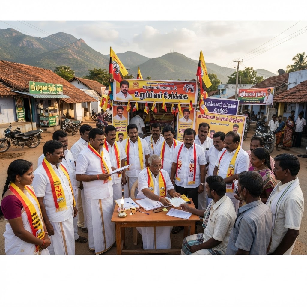 தென்காசி மாவட்ட செய்திகள் - தமிழக வெற்றிக் கழகம்
