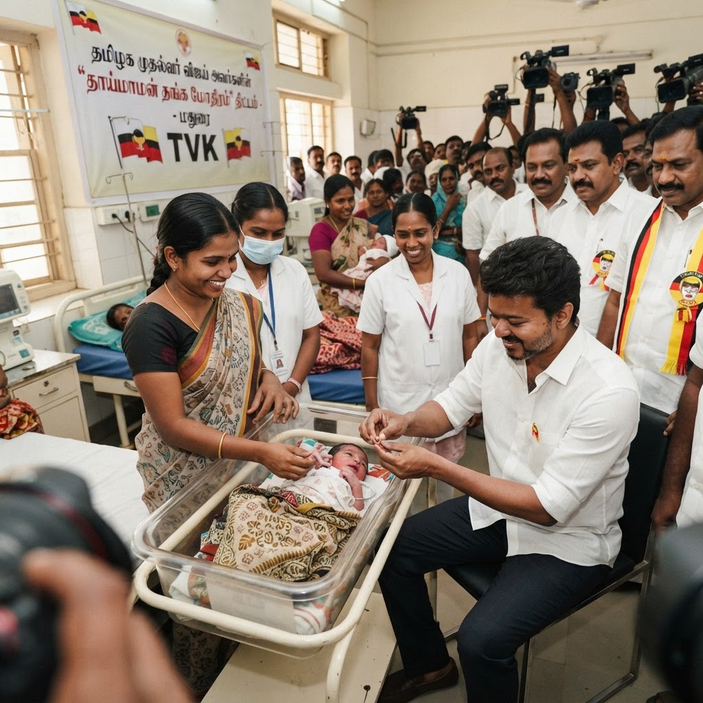 தாய்மாமன் சீர்சுமந்து வாராண்டி.. தாய்மாமன் தங்க மோதிர திட்டம் இன்று தொடக்கம்! மதுரையில் தொடங்கும் விஜய்!