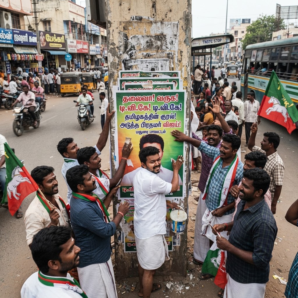 விஜய் பிரதமராவார்: ராகுல் காந்தி ஆதரவுடன் என்று டி.வி.கே எம்.எல்.ஏ கருத்து
